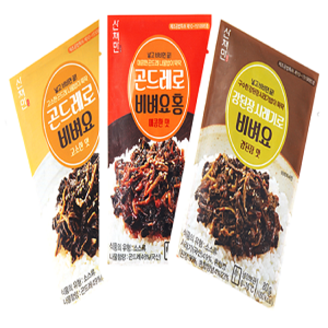 인제몰 (산채만),(강원we)간편식 한끼식사 곤드레 나물밥 시래기 비빔밥 비빔소스 비벼요 80g 9봉